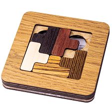 T Time! - Wooden Packing Puzzle (Pelikan 779090740089) photo