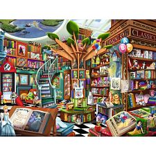 Disney: Bookstore of Wonders - 1500 Piece Jigsaw Puzzle (Ravensburger 4005555015826) photo