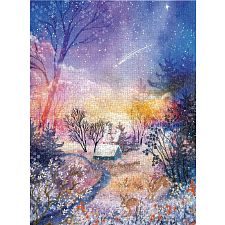 Enchanted Snowfall - 1000 Piece Jigsaw Puzzle (Galison 9780735382558) photo