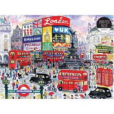 London By Michael Storrings- 1000 Piece Jigsaw Puzzle (Galison 9780735359642) photo