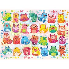 Little Monsters - Family Pieces Puzzle (Cobble Hill 625012470551) photo