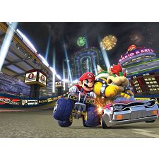 Mario Kart: Light Up The Night - 1000 Piece Jigsaw Puzzle (USAopoly 700304160096) photo