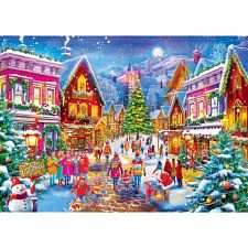 Glittering Night - 500 Piece Glitter Jigsaw Puzzle (705988326059) photo