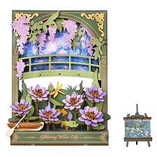Rowood DIY 3D Wooden Wall Art - Glittering Water Lily (6946785124156) photo