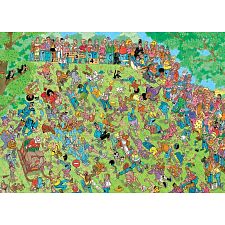 Jan van Haasteren Comic Puzzle - Seize the Cheese! (Jumbo International 8721017607939) photo