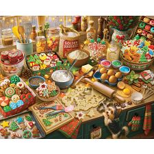 Christmas Baking - 1000 Piece Jigsaw Puzzle (724819269921) photo