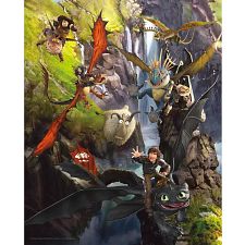 How to Train Your Dragon - 500 Piece Jigsaw Puzzle (Aquarius 840391196216) photo