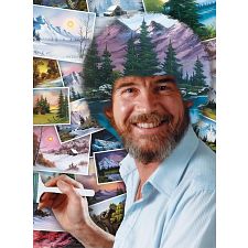 Bob Ross Hair - 500 Piece Jigsaw Puzzle (Aquarius 840391175389) photo