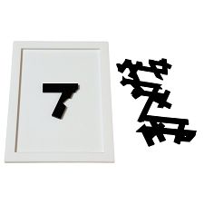 Letter - Acrylic Packing Puzzle (Acazu 779090740324) photo
