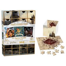 Advent Calendar: Harry Potter - 24 Jigsaw Puzzles (Aquarius 840391179899) photo