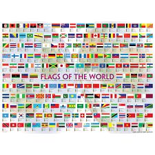 Flags of the World - 1000 Piece Jigsaw Puzzle (Eurographics 628136601283) photo