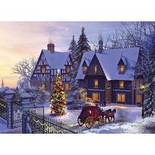 Home for the Holidays - 1000 Piece Jigsaw Puzzle (Eurographics 628136604284) photo