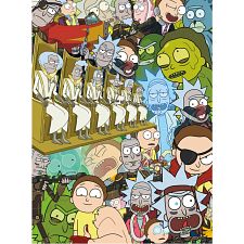 Rick and Morty - 500 Piece Jigsaw Puzzle (Aquarius 840391152793) photo