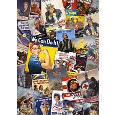 Smithsonian War Posters - 1000 Piece Jigsaw Puzzle (Aquarius 840391148147) photo
