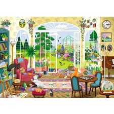 Summer Garden Parlour - 1000 Piece Jigsaw Puzzle (Ravensburger 4005555019886) photo