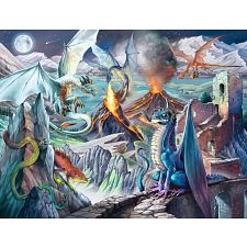 The Dragon Guardians - 2000 Piece Jigsaw Puzzle (Ravensburger 4005555017509) photo