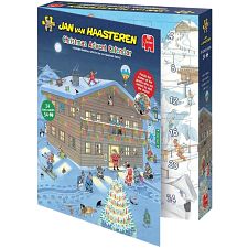 Jan Van Haasteren: Christmas Advent Calendar - 24 x 54 Pieces (Jumbo International 8721017608868) photo