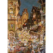 Romantic Town: By Night - Jigsaw Puzzle (Heye 4001689298753) photo