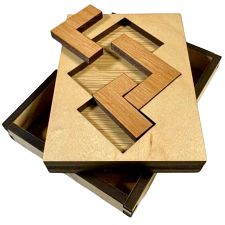 3L Puzzle - Double-sided Packing Challenge (Creative Crafthouse 779090740461) photo