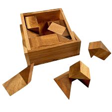 Devil's Square - Wooden Packing Puzzle (Creative Crafthouse 779090740478) photo