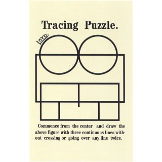 Tracing Puzzle - Trade Card