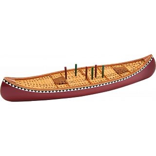 Cribbage Board - Canoe