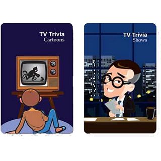 Playing Cards - TV Trivia: 60's and 70's
