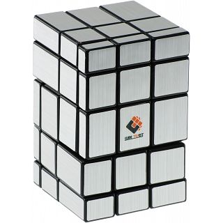 Siamese Mirror Cube - Silver Labels