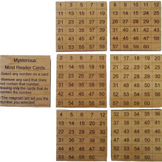 Mysterious Mind Reader Cards 1-60
