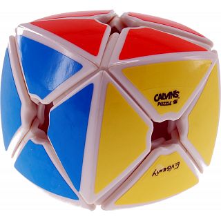 Void Pillowed Dino Cube - White Body