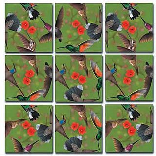 Scramble Squares - Hummingbirds