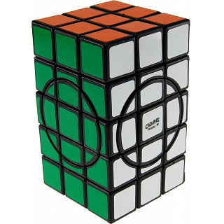 3x3x5 Semi-Super Cuboid (adjacent circles) - Black Body