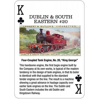 Playing Cards - Vintage Railroad