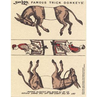 Famous Trick Donkeys - Color Puzzle Master Logo