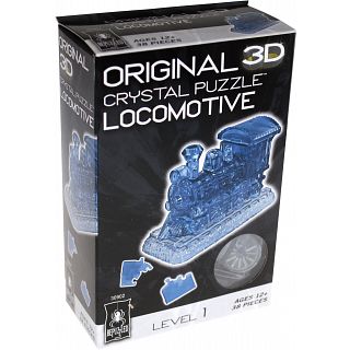 3D Crystal Puzzle - Locomotive