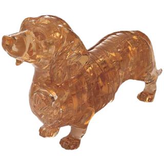 3D Crystal Puzzle - Dachshund