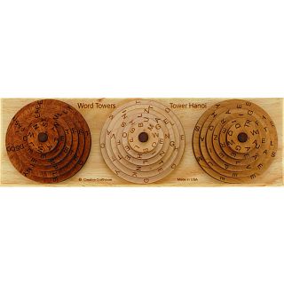 Word Towers & Tower of Hanoi
