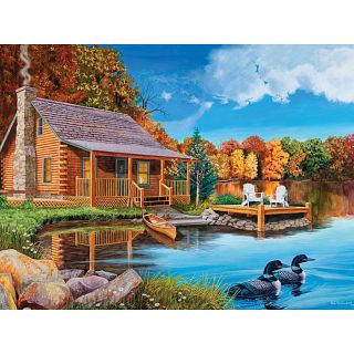 Loon Lake - Large Piece