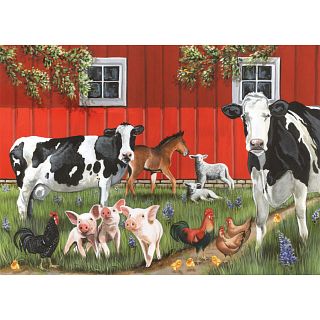Red Barn Farm - Tray Puzzle