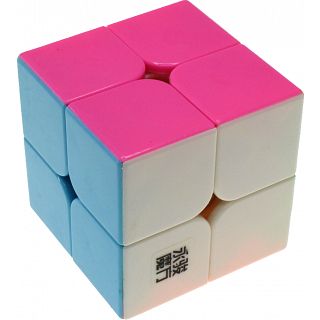 YJ YuPo 2x2x2 - Stickerless (with pink) Body