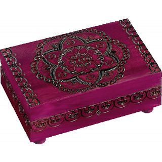 Floral Pattern Puzzle Box