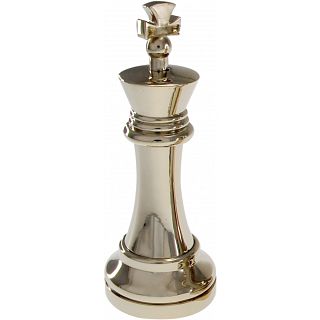 Silver Color Chess Piece - King
