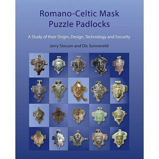 Romano-Celtic Mask Puzzle Padlocks - book