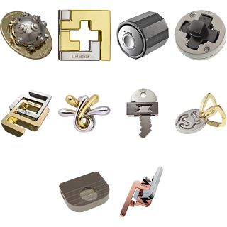Group Special - a set of 10 Hanayama's newest puzzles