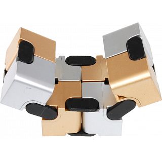 Infinity (Endless Fold) Cube - 2 color (gold & silver)