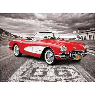 1959 Corvette: Driving Down Route 66