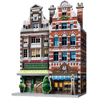 Urbania: Café - Wrebbit 3D Jigsaw Puzzle
