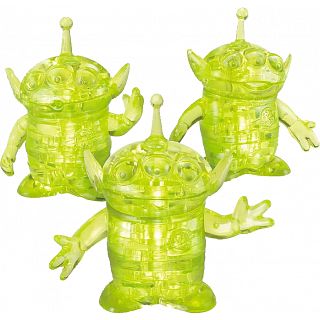 3D Crystal Puzzle - Toy Story 4: Aliens