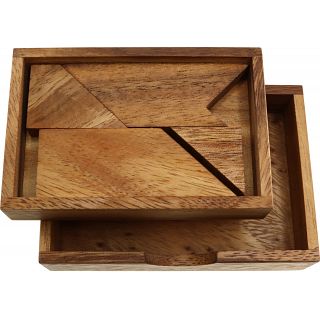 Letter T in Wood Box