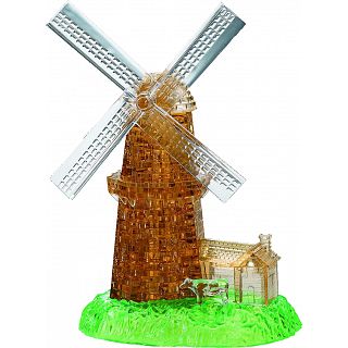 3D Crystal Puzzle Deluxe - Windmill